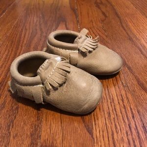 Freshly Picked moccasins.